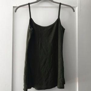 Vital Hemp forest green tank top